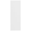 Stella Homewares Shoe Rack White 54x34x100.5 cm Engineered Wood