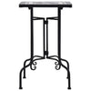 Stella Homewares Mosaic Side Table Black and White Ceramic