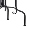 Stella Homewares Mosaic Side Table Black and White Ceramic