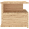 Stella Homewares Floating Nightstands 2 pcs Sonoma Oak 40x31x27 cm Engineered Wood