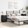 Stella Homewares Bedside Cabinets 2 pcs Black 38x35x56 cm Engineered Wood