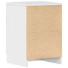 Stella Homewares Bedside Cabinets 2 pcs High Gloss White 38x35x56 cm Engineered Wood