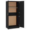 Stella Homewares Wardrobe Black 80x52x180 cm Engineered Wood