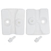 Stella Homewares Gazebo Weights 4 pcs PE White