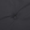 Stella Homewares Garden Lowback Chair Cushions 2 pcs Black 100x50x3 cm Oxford Fabric