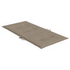 Stella Homewares Garden Lowback Chair Cushions 4 pcs Taupe 100x50x3 cm Oxford Fabric