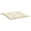 Stella Homewares Garden Chair Cushions 4 pcs Cream 40x40x4 cm Oxford Fabric