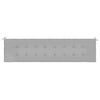 Stella Homewares Garden Bench Cushion Grey 200x50x4 cm Oxford Fabric