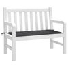 Stella Homewares Garden Bench Cushion Black 100x50x4 cm Oxford Fabric