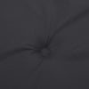 Stella Homewares Garden Bench Cushion Black 100x50x4 cm Oxford Fabric