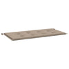 Stella Homewares Garden Bench Cushion Taupe 120x50x4 cm Oxford Fabric