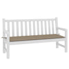 Stella Homewares Garden Bench Cushion Taupe 150x50x4 cm Oxford Fabric