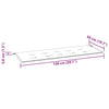 Stella Homewares Garden Bench Cushion Taupe 150x50x4 cm Oxford Fabric