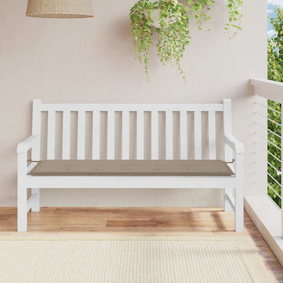 Stella Homewares Garden Bench Cushion Taupe 150x50x4 cm Oxford Fabric