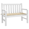 Stella Homewares Garden Bench Cushion Beige 120x50x4 cm Oxford Fabric