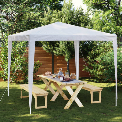 Stella Homewares Party Tent 2.5x2.5 m White