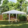 Stella Homewares Party Tent 4x4 m White