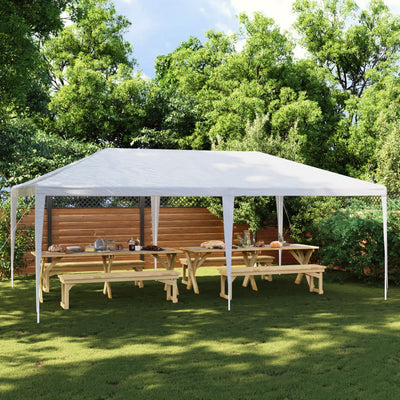 Stella Homewares Party Tent 4x6 m White