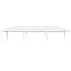 Stella Homewares Party Tent 4x9 m White