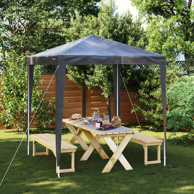 Stella Homewares Professional Party Tent 2x2 m Anthracite