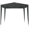 Stella Homewares Professional Party Tent 2.5x2.5 m Anthracite 90 g/m²