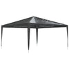 Stella Homewares Professional Party Tent 4x4 m Anthracite 90 g/m²