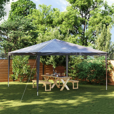 Stella Homewares Professional Party Tent 4x4 m Anthracite 90 g/m²