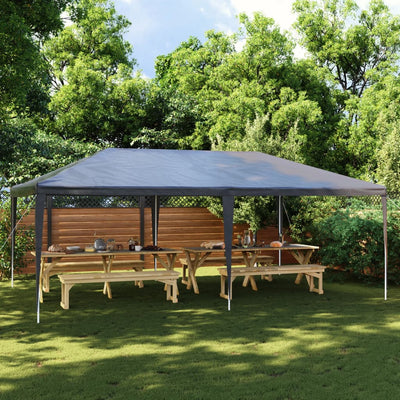 Stella Homewares Professional Party Tent 4x6 m Anthracite 90 g/m²