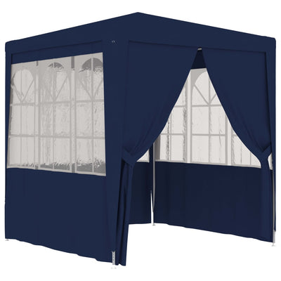 Stella Homewares Professional Party Tent with Side Walls 2x2 m Blue 90 g/m²