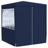 Stella Homewares Professional Party Tent with Side Walls 2x2 m Blue 90 g/m²