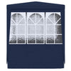 Stella Homewares Professional Party Tent with Side Walls 2x2 m Blue 90 g/m²