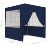 Stella Homewares Professional Party Tent with Side Walls 2x2 m Blue 90 g/m²
