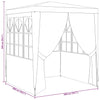 Stella Homewares Professional Party Tent with Side Walls 2x2 m Blue 90 g/m²
