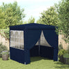 Stella Homewares Professional Party Tent with Side Walls 2x2 m Blue 90 g/m²