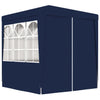 Stella Homewares Professional Party Tent with Side Walls 2.5x2.5 m Blue 90 g/m²