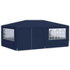Stella Homewares Professional Party Tent with Side Walls 4x6 m Blue 90 g/m²