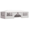 Stella Homewares Professional Party Tent with Side Walls 4x9 m White 90 g/m²