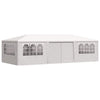 Stella Homewares Professional Party Tent with Side Walls 4x9 m White 90 g/m²