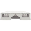 Stella Homewares Professional Party Tent with Side Walls 4x9 m White 90 g/m²