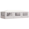 Stella Homewares Professional Party Tent with Side Walls 4x9 m White 90 g/m²