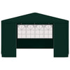 Stella Homewares Professional Party Tent with Side Walls 4x4 m Green 90 g/m²