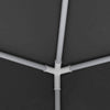 Stella Homewares Professional Party Tent with Side Walls 4x6 m Anthracite 90 g/m²