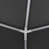 Stella Homewares Professional Party Tent with Side Walls 4x9 m Anthracite 90 g/m²