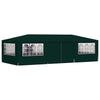 Stella Homewares Professional Party Tent with Side Walls 4x9 m Green 90 g/m²