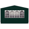 Stella Homewares Professional Party Tent with Side Walls 4x9 m Green 90 g/m²
