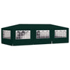 Stella Homewares Professional Party Tent with Side Walls 4x9 m Green 90 g/m²