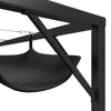 Stella Homewares Garden Gazebo with Retractable Roof Canopy 3x3 m Anthracite