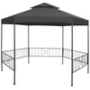 Stella Homewares Garden Gazebo 323x275x265 cm Anthracite