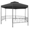 Stella Homewares Garden Gazebo 323x275x265 cm Anthracite