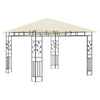 Stella Homewares Gazebo with Mosquito Net 3x3x2.73 m Cream 180 g/m²
